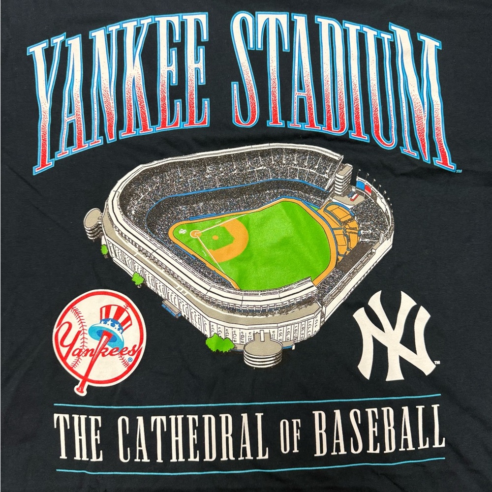 Mitchell & Ness Navy New York Yankee Stadium Tee - Picture 3 of 5